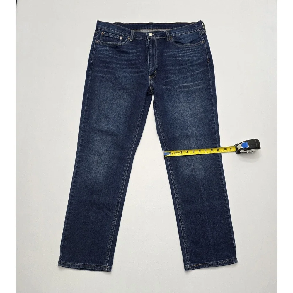Levis 541 Athletic Taper Jeans Mens 38x32 Dark Wash Indigo Denim 18181-0074